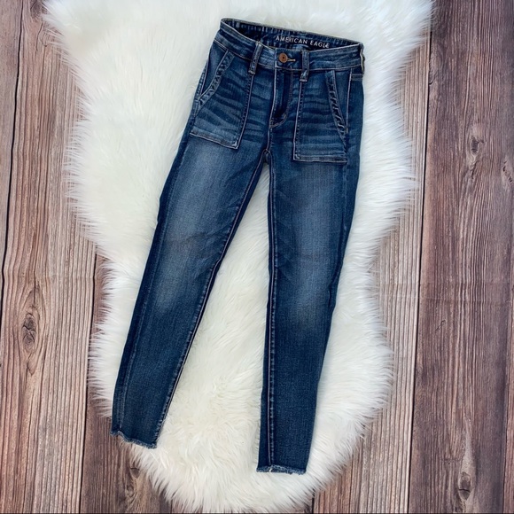 American Eagle | High Rise Jegging Crop Jeans - Picture 2 of 7